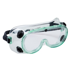 Lunettes protection chimique