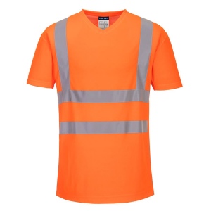 T-SHIRT COL V EMP LATÉRAUX MAILLE AÉRÉE