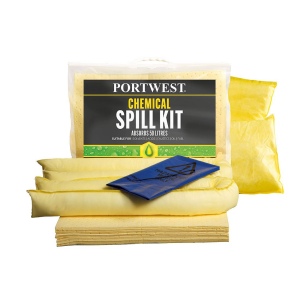 Kit absorbant 50 litres produits chimiques