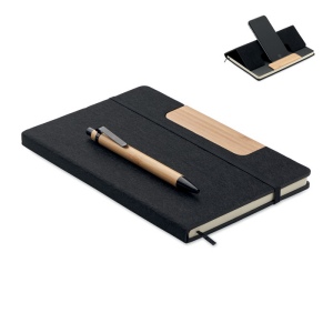 NOTEMIX - Carnet A5 RPET et stylo