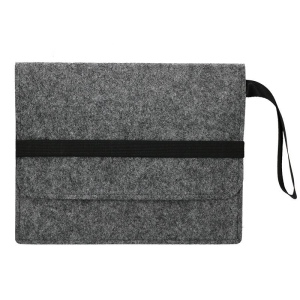 Pochette feutrine VIENNE Grise