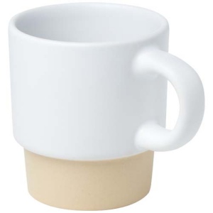 Tasse à espresso empilable Olympia de 130 ml avec fond en argile