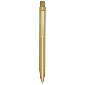 Stylo bille en laiton recyclé Beatriz (encre noire)