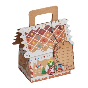 Maison en carton à offrir SMALL PRESENT