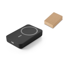 AMPERE 10. Batterie nomade magnétique de 10 000 mAh avec chargeur sans fil ultrarapide de 15 W en 100 % rABS