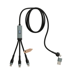 Câble display 5-en-1 ultra fast charge 100W (Stock)