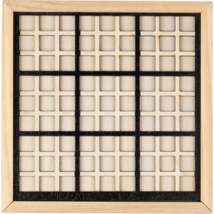 Jeu de sudoku en bois Christa