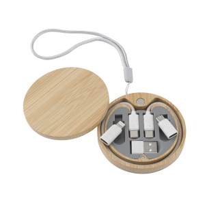 Set de chargement bambou paille de blé 5 en 1