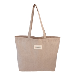Sac soufflet fond coton recyclé 220 gr