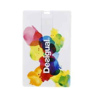 Carte Design USB 2.0 Import Blanc 2 GO