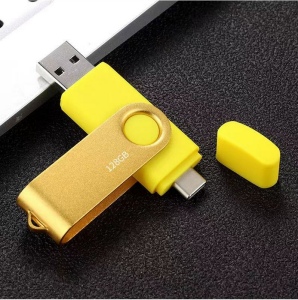 Clé USB Twister OTG 2.0 (USB+USB C) Import 16 GO