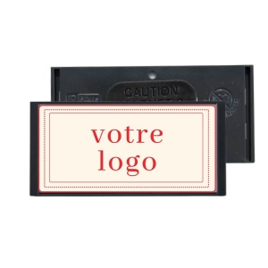 Magnet français - Rectangle 50 x 30 mm Plaqué bois