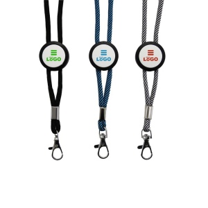 Lanyard VALENCE Made in Europe - Blanc