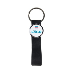Porte-clés SILICONE 25 - Noir