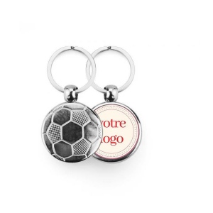 Porte-clé BALLON - Gris Argent