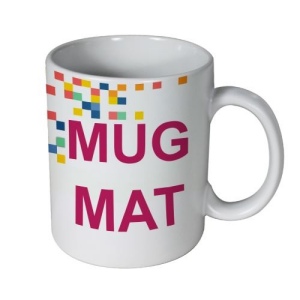Mug MAT blanc - 325 ml