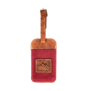 Etiquette de voyage cuir Ana T&N