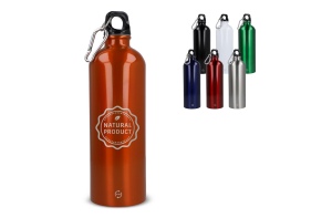 Bouteille à simple paroi R-SS avec mousqueton 750ml