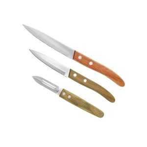 Set de 3 couteaux de cuisine 'Napoli'