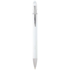 Stylo bille Kish avec finition argentée (encre bleue)