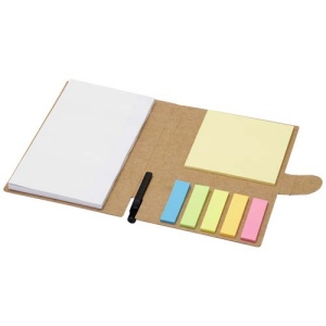 Livret à notes autocollantes Swift avec stylo bille (encre noire)