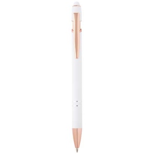 Stylo bille Nanna avec finition or rose