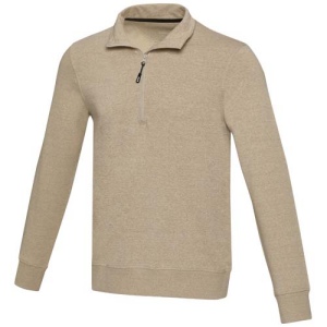 Sweater unisexe Aware™ recyclé à fermeture quart de zip