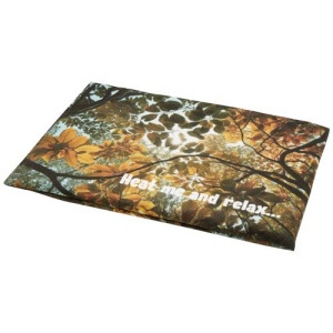 Oreiller en noyaux de cerises avec impression par sublimation