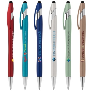 La Jolla Stylo recyclé avec stylet + encre anti-fraude (+Sérigraphie)