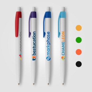 Stylo ColourFlow en plastique recyclé (+Sérigraphie)