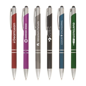 Stylo Crosby Brillant Stylet Coté Clip (+Gravure Laser (Impression 2ème face))