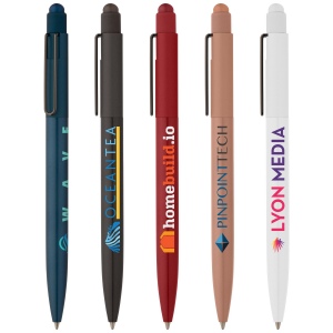 Evo Softy Stylo en aluminium recyclé avec stylet (+Colour Jet)