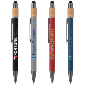 Reborn Spinner Stylo en aluminium recyclé avec stylet (+Colour Jet)
