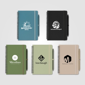 Höga Repreve Bloc-notes à spirale - A5 (+Sérigraphie)