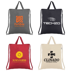 Palma - sac à cordon en coton recyclé 140g Sac à cordon en coton recyclé (+Sérigraphie)