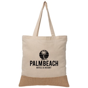Rio Collection - Sac en coton recyclé et en jute 140 g/m² (+Sérigraphie)