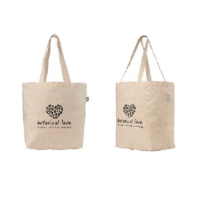 Sac fourre-tout en coton recyclé Budget 140 Shopper (+Sérigraphie)