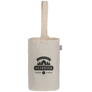 Sac à vin en coton recyclé de 225 g/m² (+Transfert)