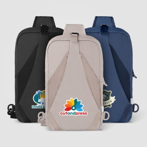 Coastal Threads™ Repreve Sac à double bandoulière - 9 L (+Sérigraphie)
