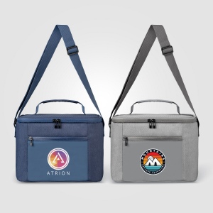 Sac City Pack 600D RPET isotherme à fermeture éclair - 10 L (+Transfert)