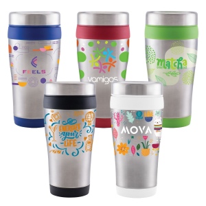 Legend - 475 ml Tumbler en acier inoxydable (+Sérigraphie)