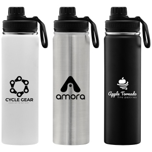 Alaska - 740 ml Bouteille d’eau en acier inoxydable à double paroi  (+Colour Jet)