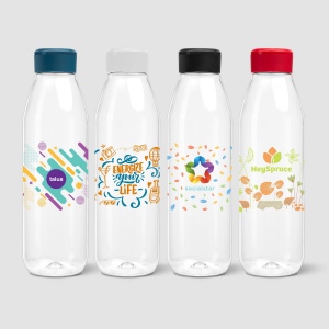 Bouteille Salo Tritan Renew avec bouchon coloré - 740 ml (+Colour Jet)