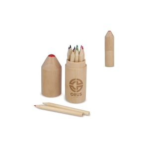 Coffret de crayons de couleur en bois de qualité supérieure
