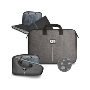 SACOCHE PORTE-DOCUMENT ET ORDINATEUR PORTABLE en rPET - SPECTER 2