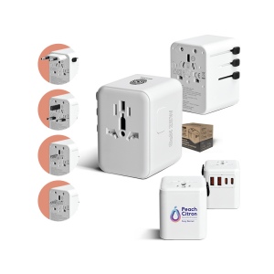 CHARGEUR ADAPTATEUR UNIVERSEL DE VOYAGE