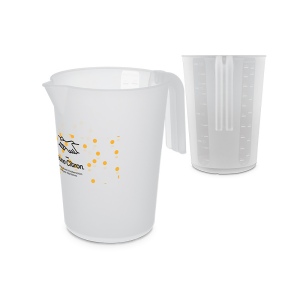 PICHET, POT, EN POLYPROPYLENE (PP) 110 cl RAS BORD