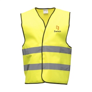 Veste de sécurité fluorescente