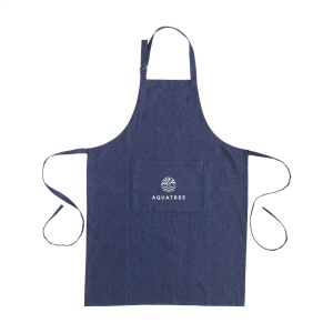 Tablier 100% en denim mélangé recyclé (220 g/m²)