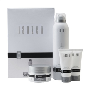 Set avec 4 produits pour le corps au parfum Black 22